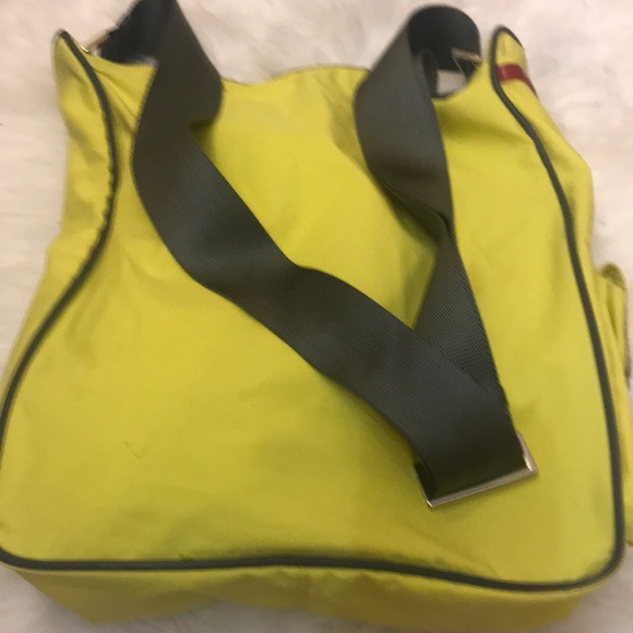 Nylon Prada bag Yellow - Picture 5 of 7